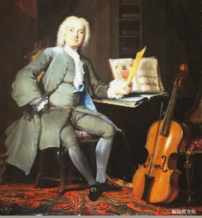 洛可可风格服装，1715-1785 年