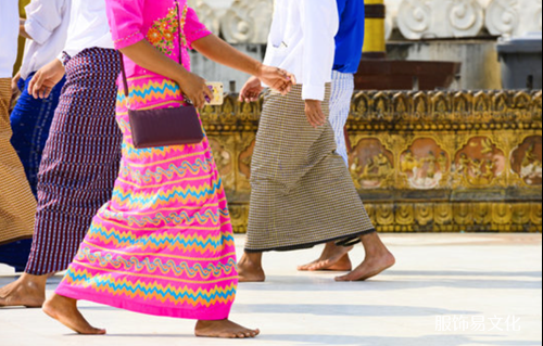 缅甸传统服饰