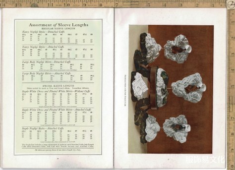 1915年男装衬衫、领子和袖口书籍