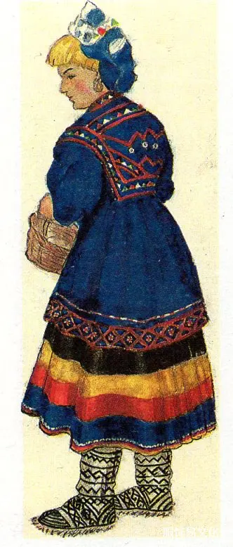 格鲁吉亚赫夫苏尔人的服装