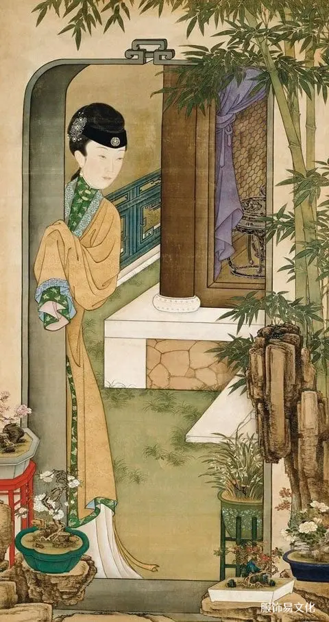 汉服图画——清朝十二美女