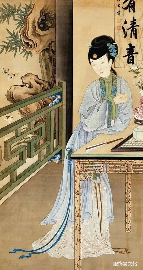汉服图画——清朝十二美女