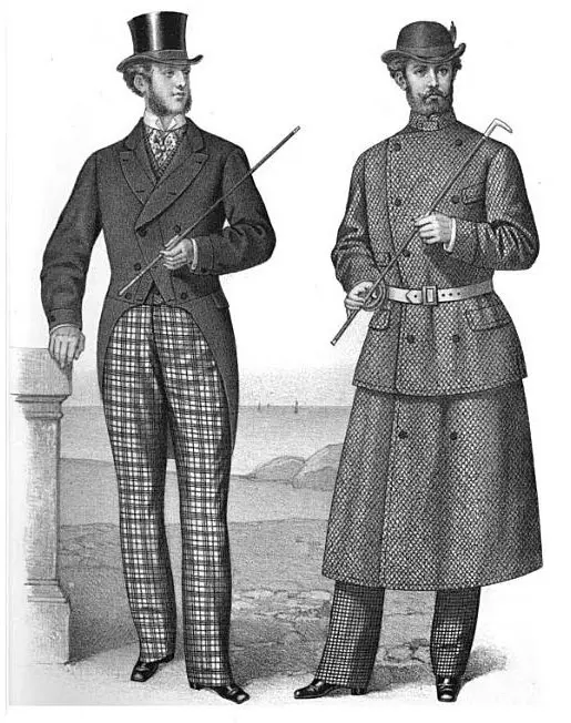 1870 年代的大杂烩：他和她的更衣室、沐浴、新娘嫁妆、维多利亚时代哀悼规则以及许多时尚插图