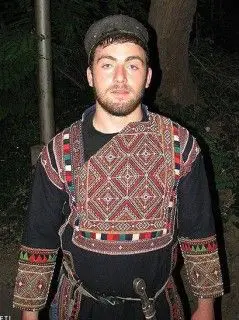 格鲁吉亚赫夫苏尔人的服装