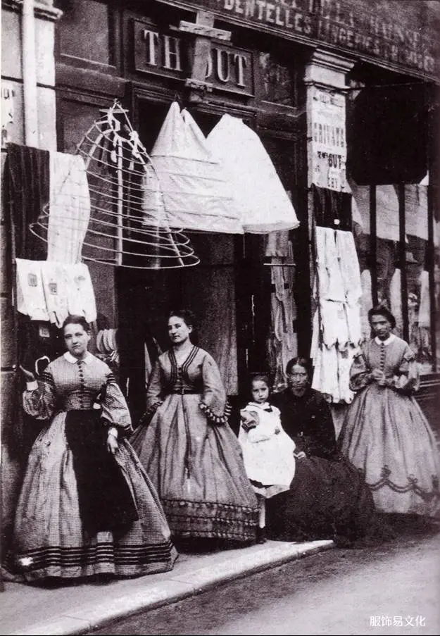 裙撑的结构和变化