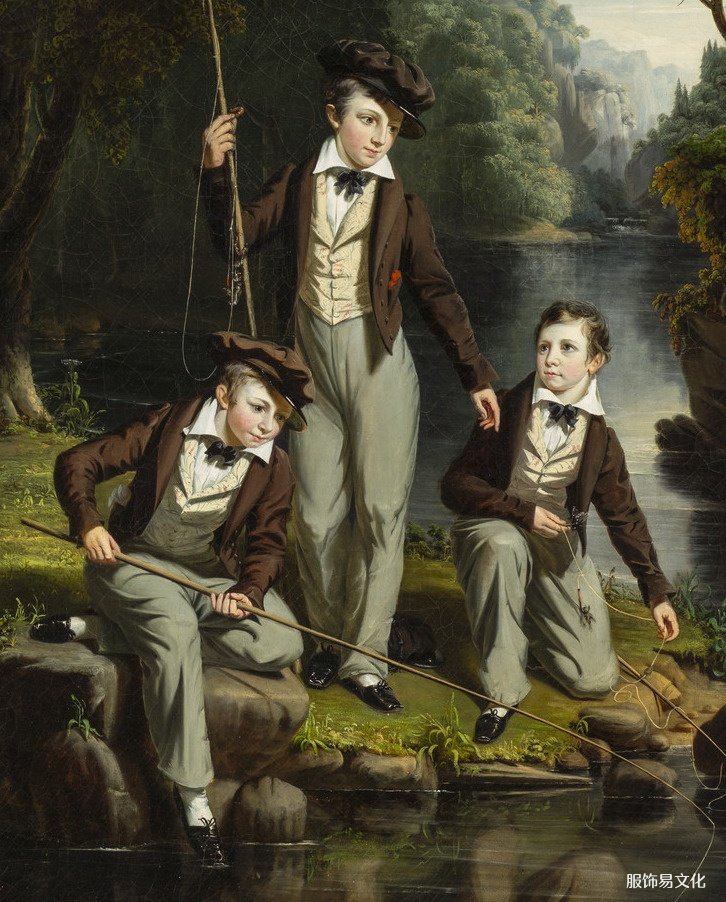 1834 威廉·汉密尔顿 - 亚历山大·马斯特顿和他的妻子和孩子（洛杉矶县艺术博物馆）