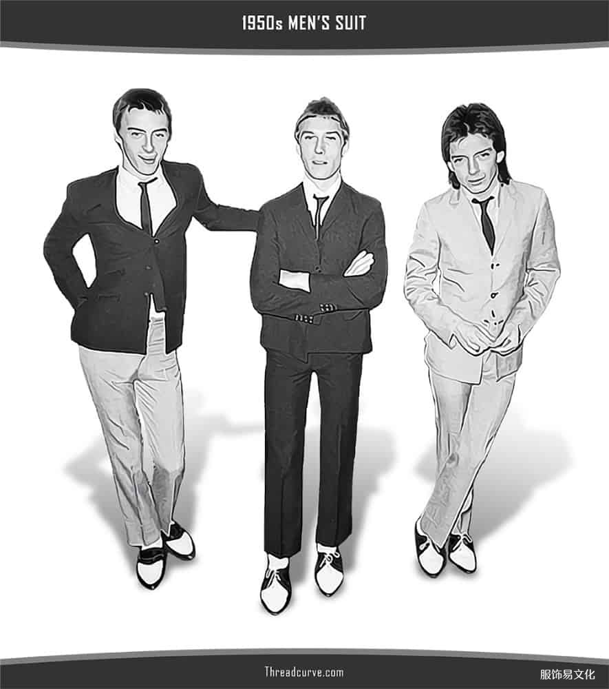 男士西装的历史(图解时间轴)