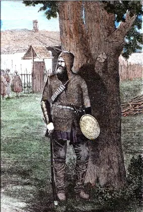 格鲁吉亚赫夫苏尔人的服装