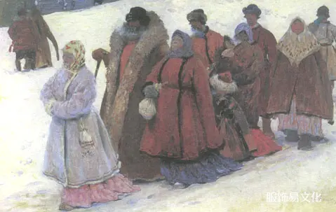 俄罗斯民间外衣和保暖服装