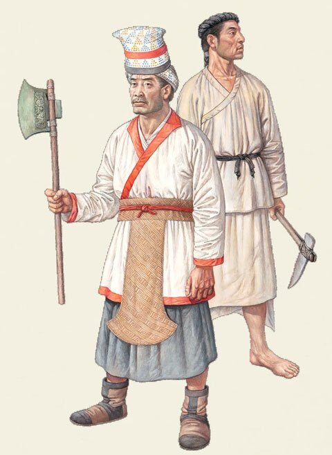 中国古代服饰时间表–汉服发展