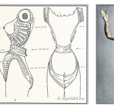 紧身胸衣的历史