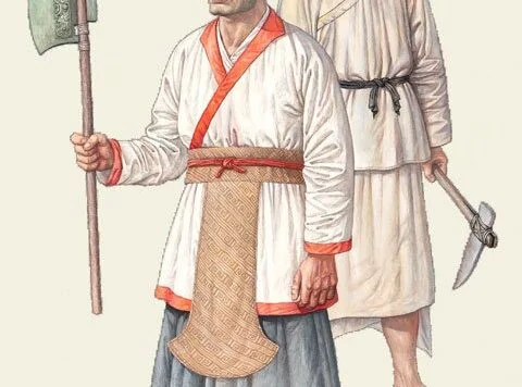 中国古代服饰时间表–汉服发展