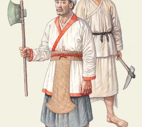 中国古代服饰时间表–汉服发展