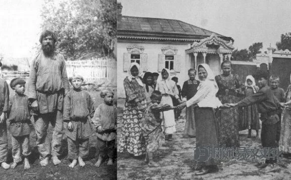 俄罗斯民族男女服装