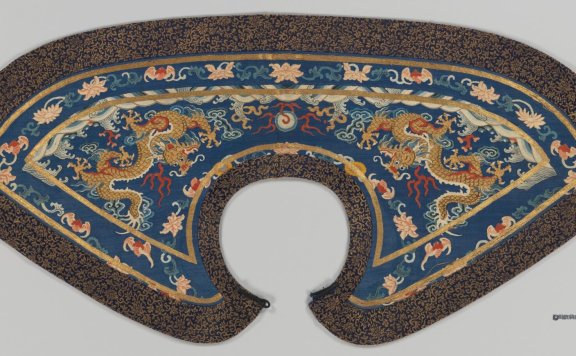 清朝礼仪领,正装领,披领