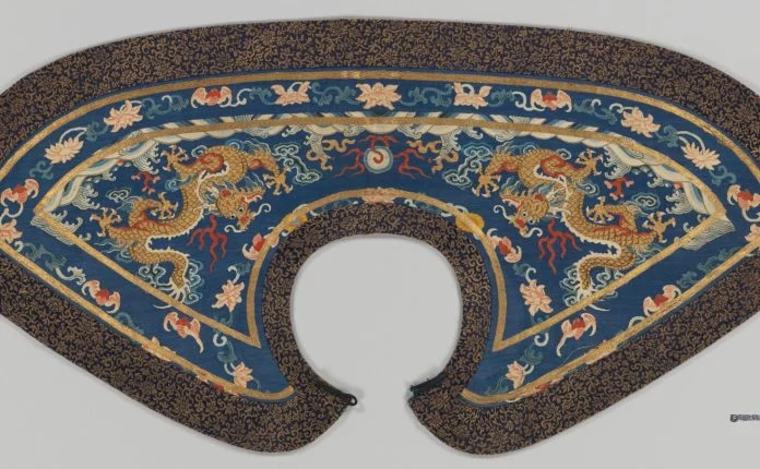 清朝礼仪领,正装领,披领