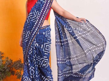 印度著名的丝绸纱丽