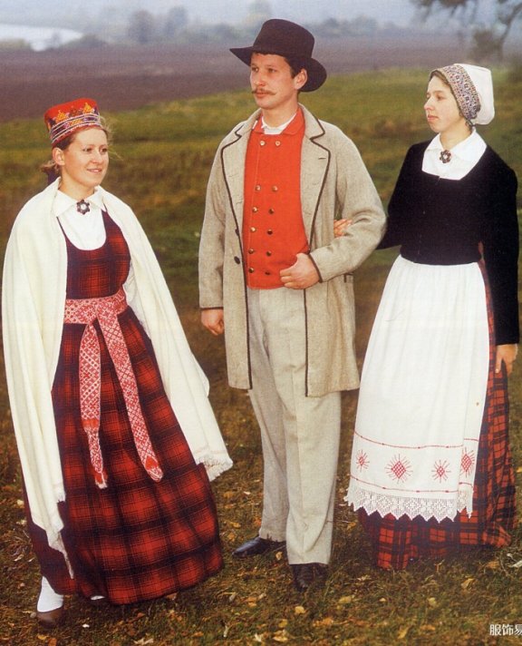 拉脱维亚的民族服饰