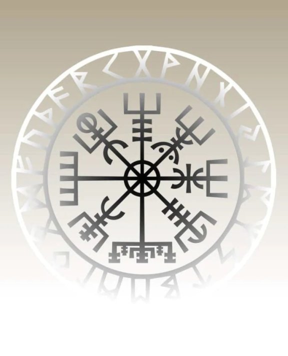 维京人路标图案