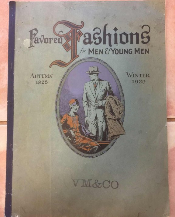 1928 年秋季男士最喜爱的时装