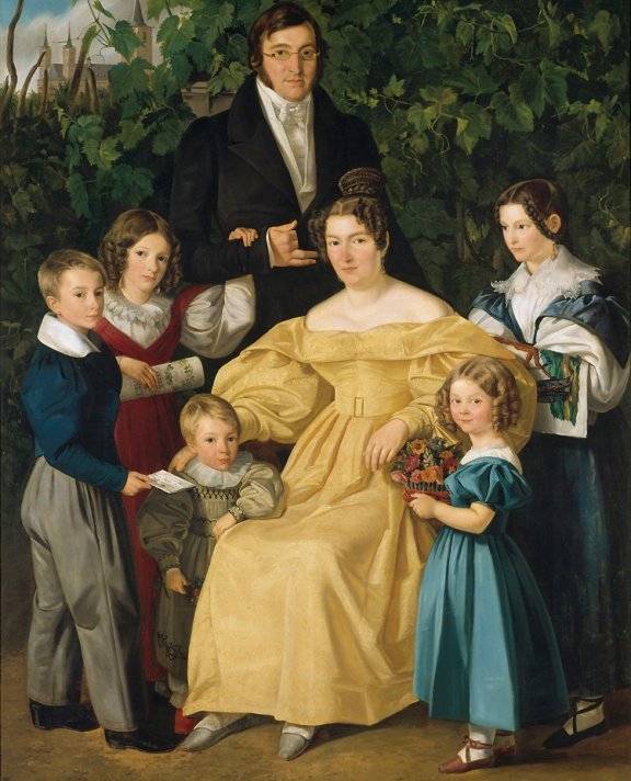 1834年西蒙·梅斯特 – 韦布伦家族