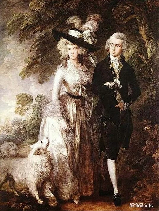 洛可可风格服装起源，形成和变化 1715-1785 年