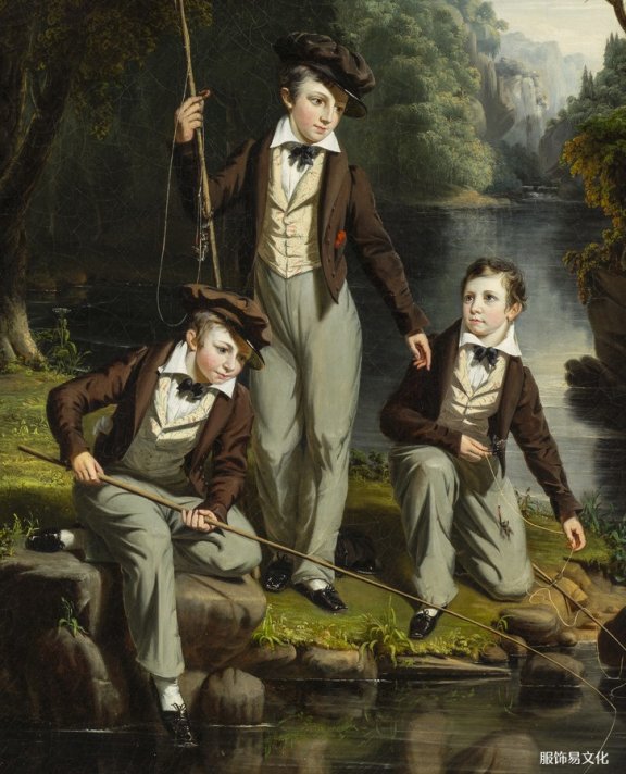 收集西方1834年服装风格照片