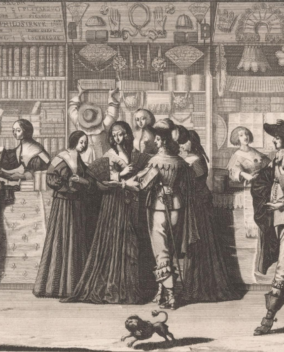 17 世纪法国的裁缝店、新缝纫工行会和皇宫画廊