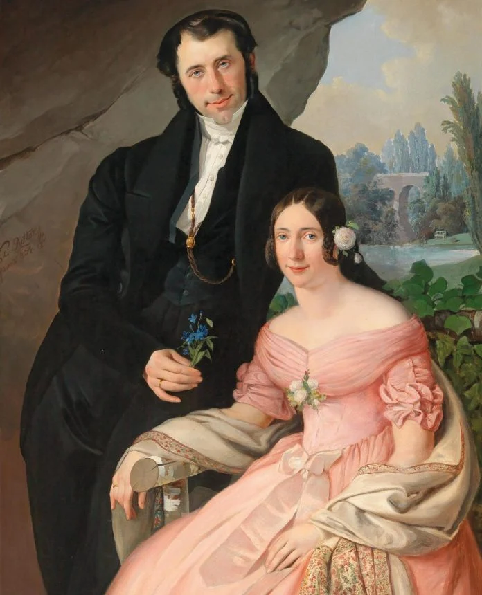 向浪漫主义服装的过渡(1820-1820)和第一种浪漫风格:球形服装(1828-1836)