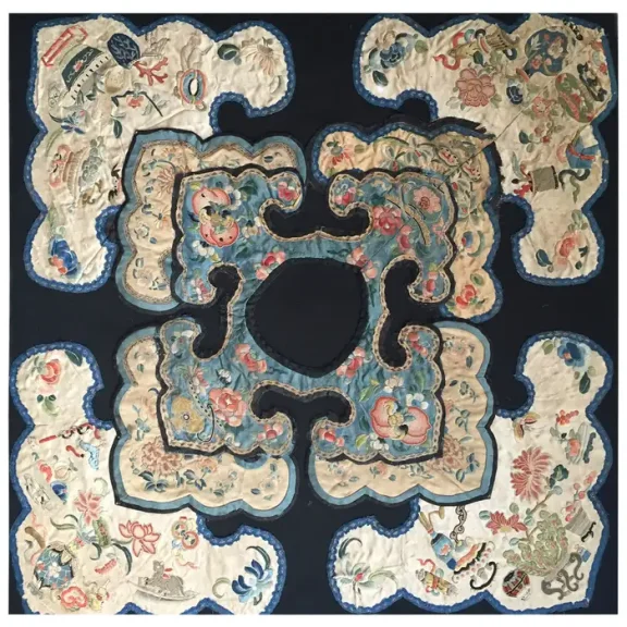 清朝汉服云领收集