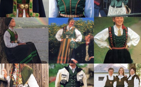 挪威服装风格按照颜色分类