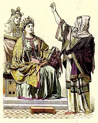 加洛林王朝服饰 – 700-800