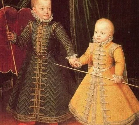 16，17世纪宫廷儿童服饰