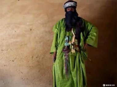 阿尔及利亚不同地区的民间服装