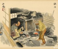 日本和田三藏 Wada, Sanzo (1883-1967) 日本昭和时代绘画里的服饰