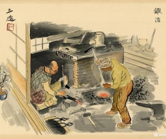 日本和田三藏 Wada, Sanzo (1883-1967) 日本昭和时代绘画里的服饰