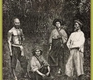 19世纪台湾平埔人