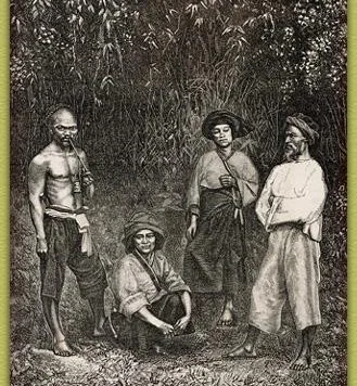 19世纪台湾平埔人