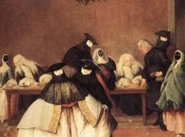 18 世纪威尼斯的面具