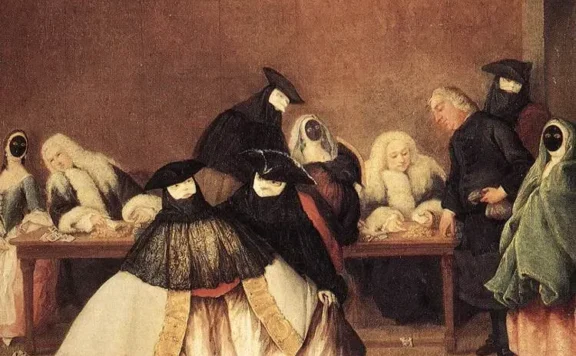 18 世纪威尼斯的面具