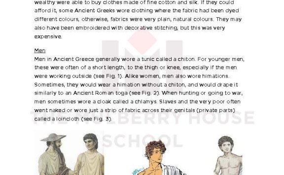 古希腊服装和配饰