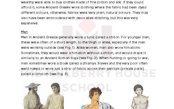 古希腊服装和配饰