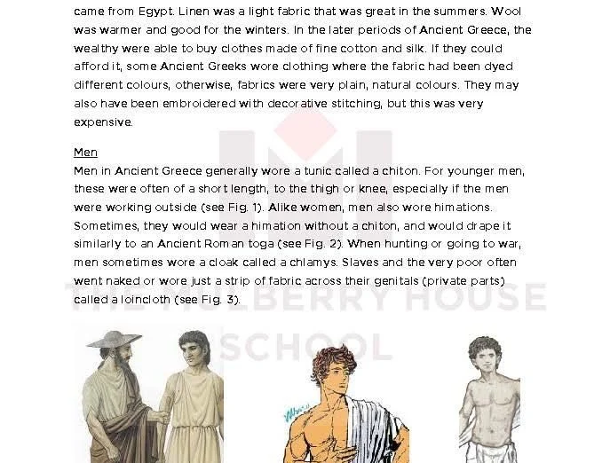 古希腊服装和配饰