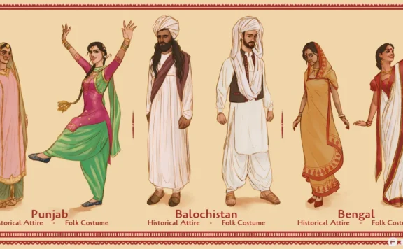 印度和孟加拉历史服饰与民间服饰