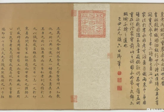 程棨摹楼璹蚕织图-传统养蚕工艺