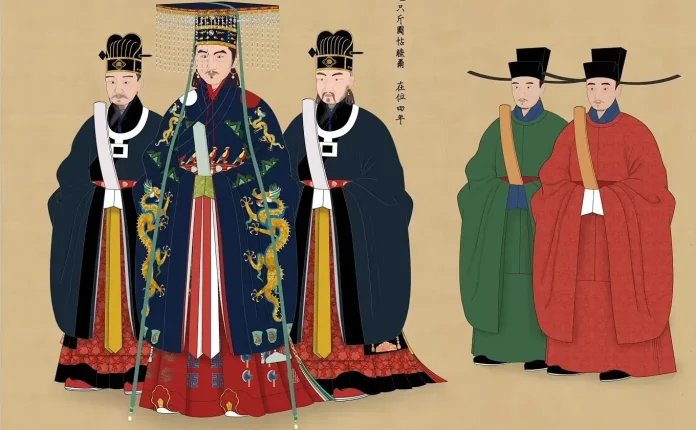 元朝皇帝与太子服饰