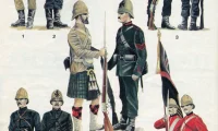 第一次布尔战争的制服，1881年
