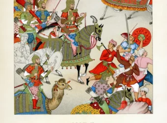 印度莫卧儿王朝服饰