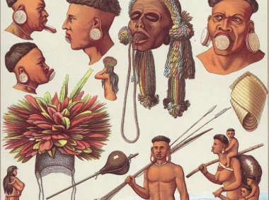 南美洲 – 瓜拉尼 – 加勒比海 – 博托库多斯传统服饰