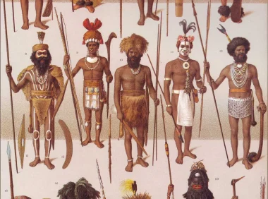 马来人 – 巴布亚人 – 原住民服饰